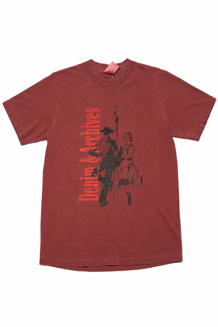 Denim &amp; Archives "Old Habits" Graphic T-Shirt