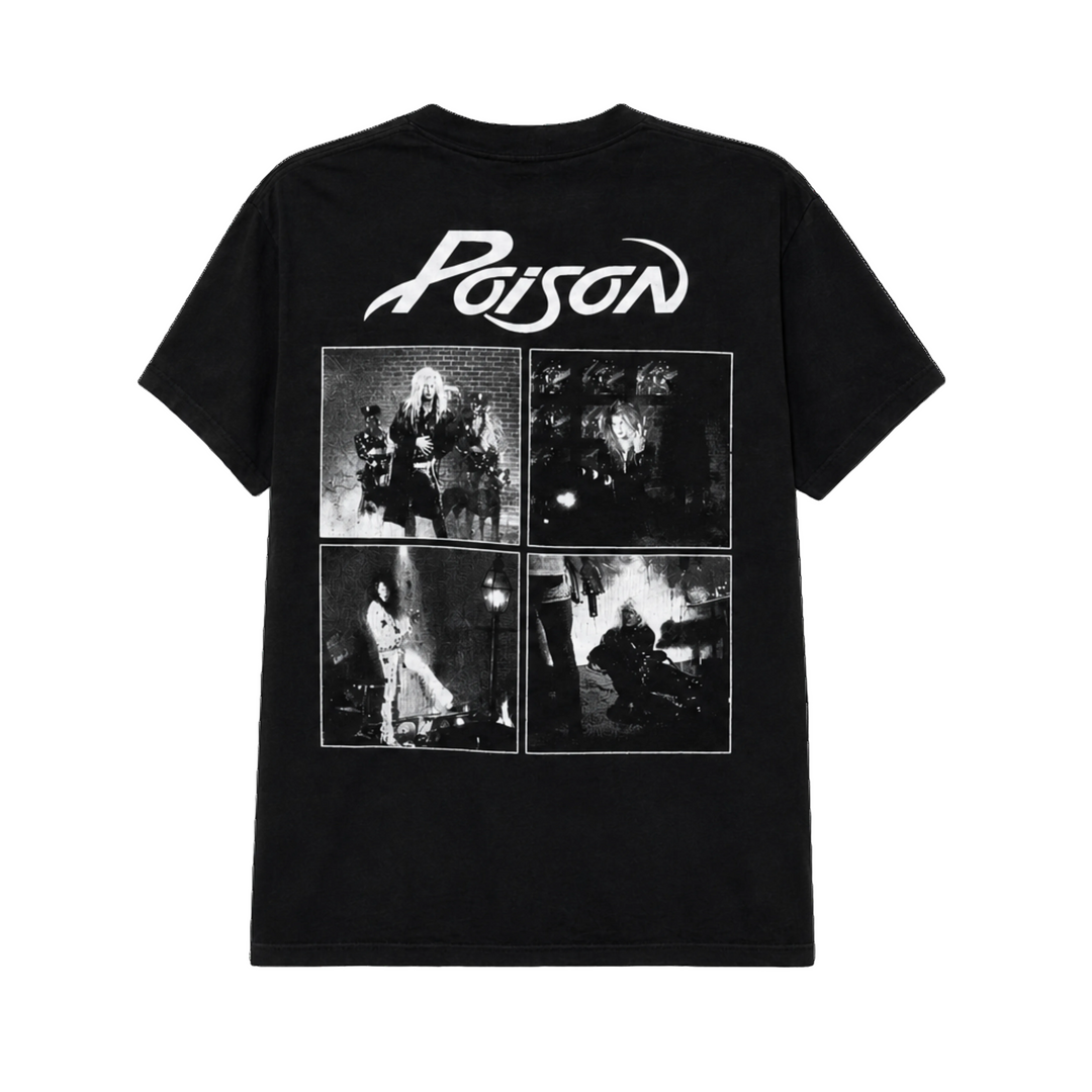 Poison "Open Up and Say Ahh!" Metal Tee