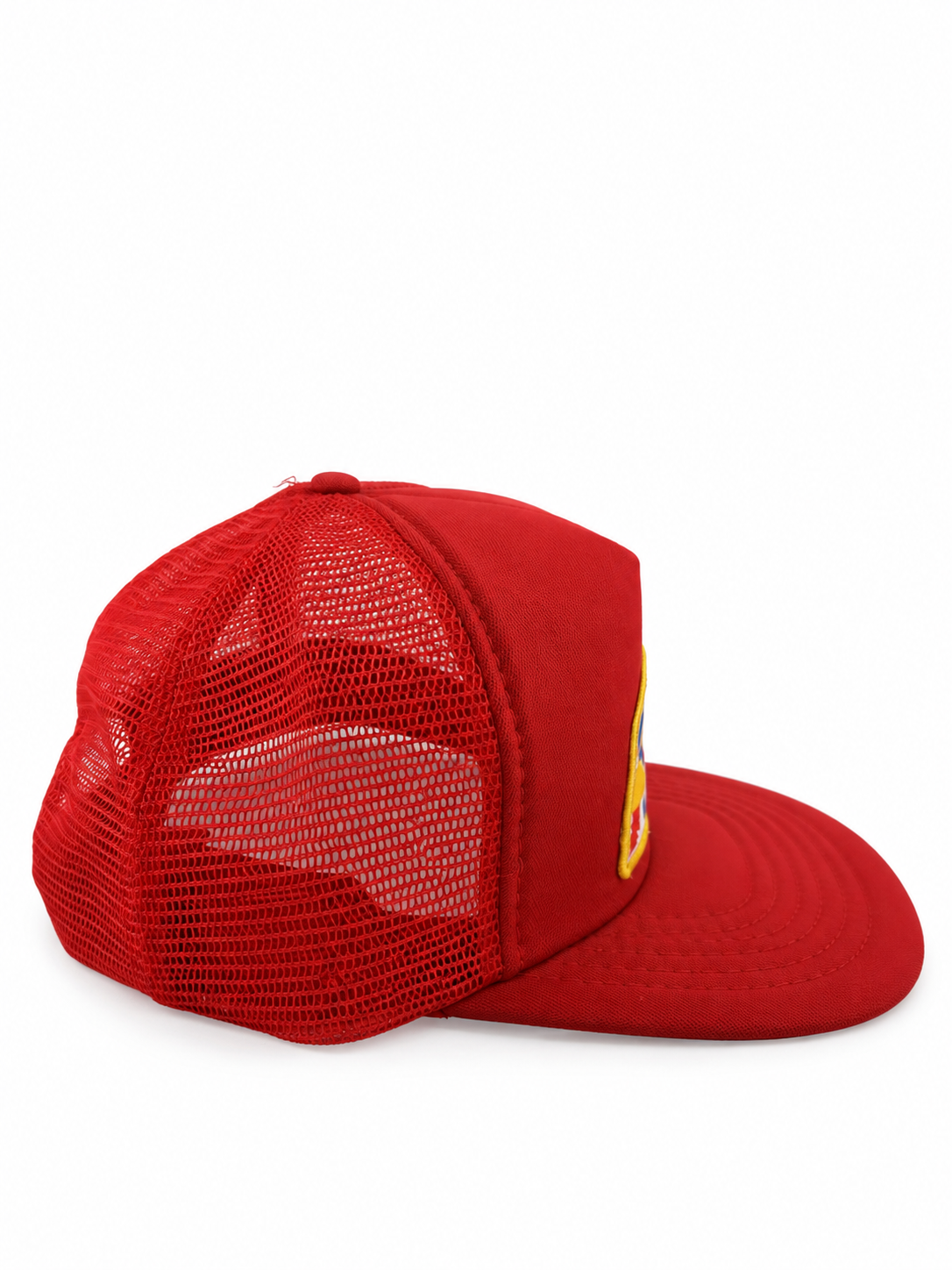 80s 'Las Vegas' Red Foam Trucker Hat