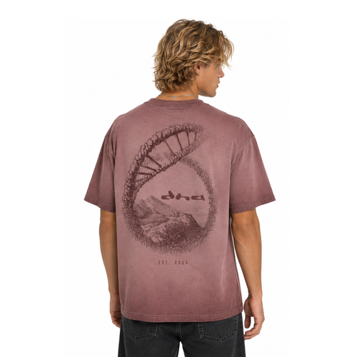 The Source Tee - RUST ROSE