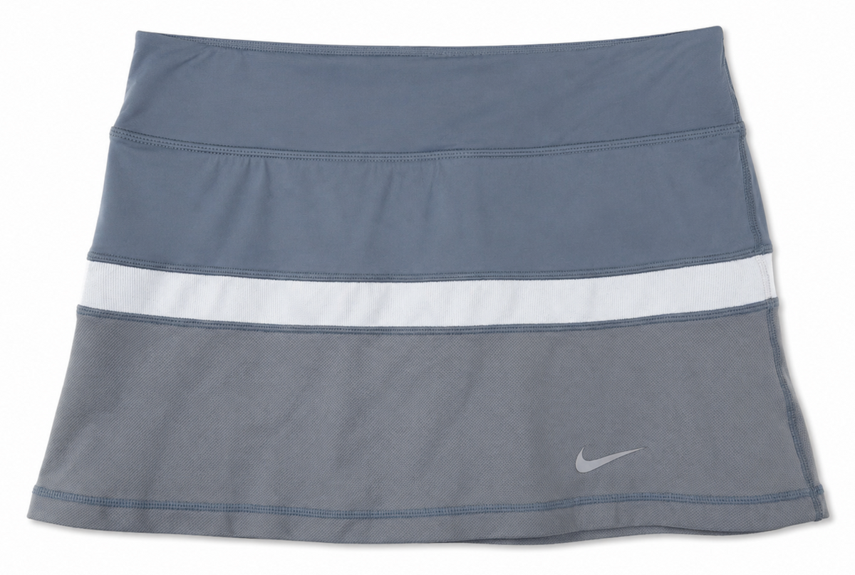 Nike Blue/Grey Athletic Mini Skort