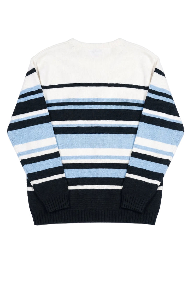 Vintage South Pole Striped Crewneck Sweater