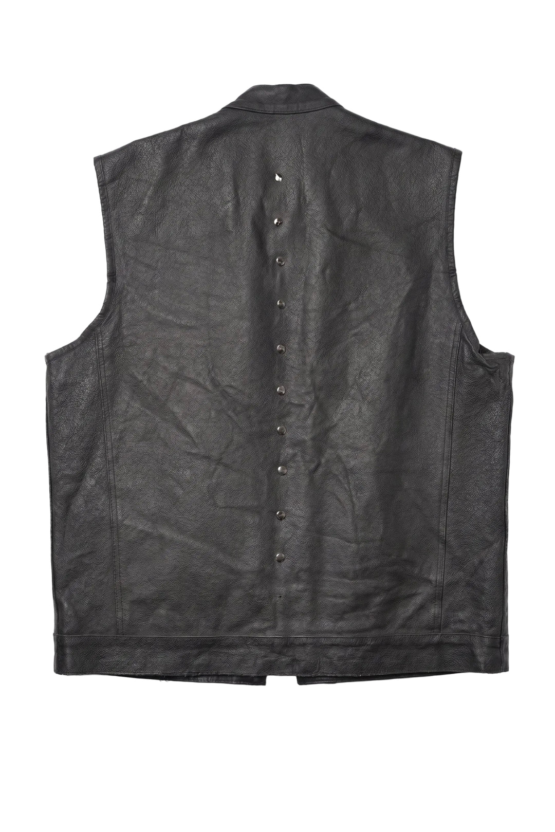 Spiked Punk-Rock Leather Vest