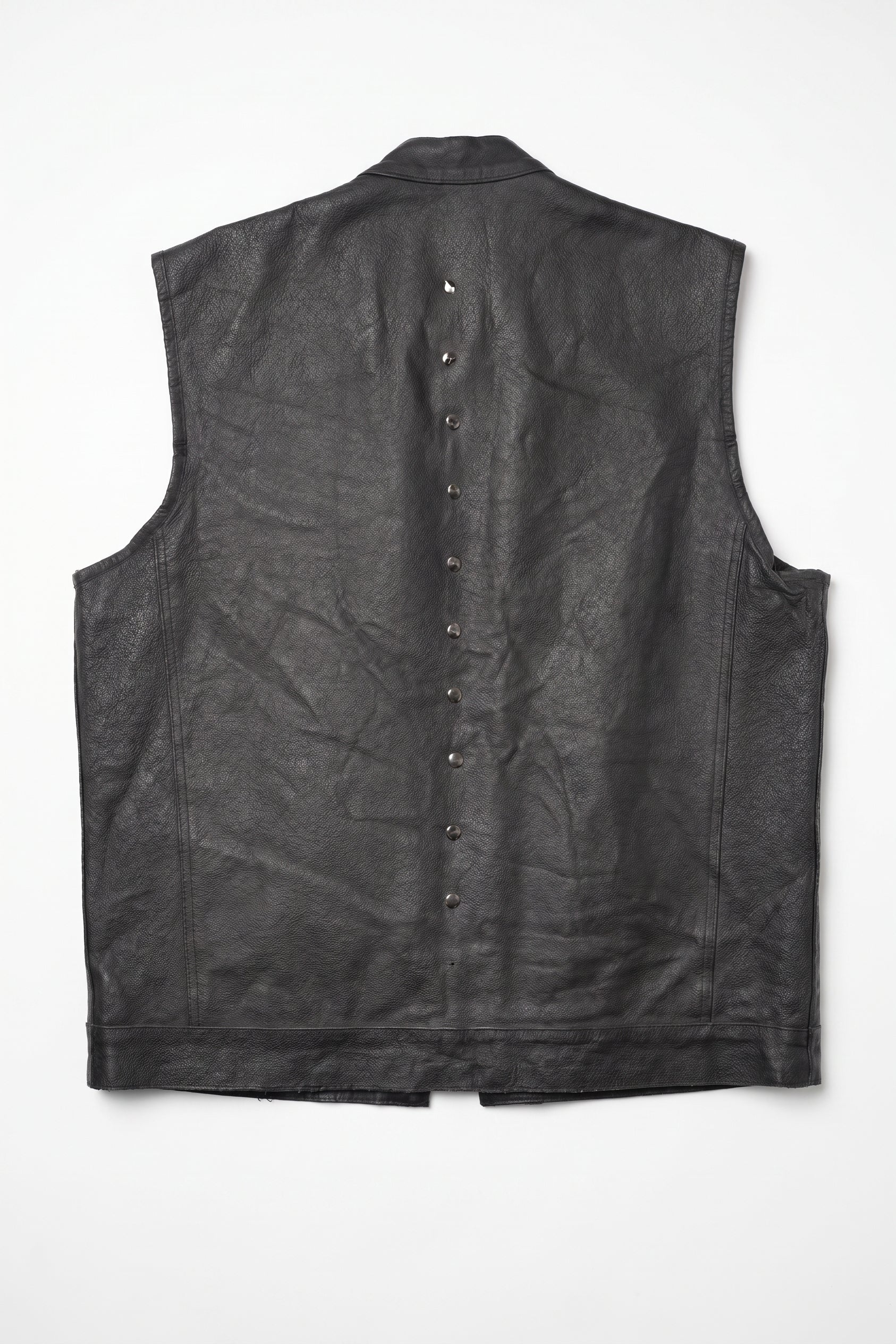 Spiked Punk-Rock Leather Vest