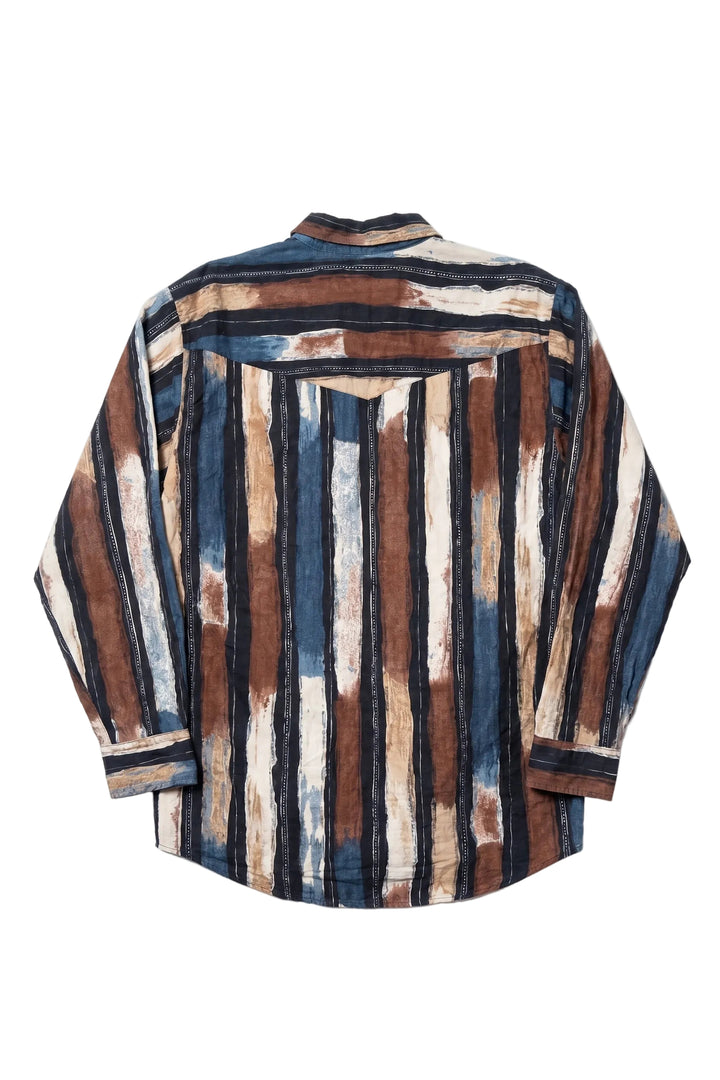 Vintage Lone Roo Pearl Snap Western Shirt