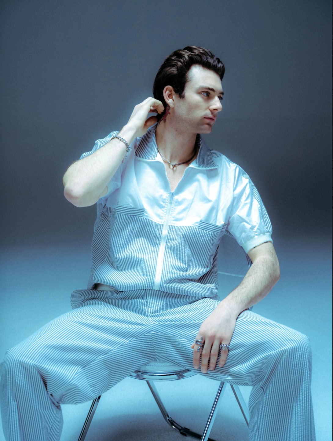 Christian Dior Stripe Set