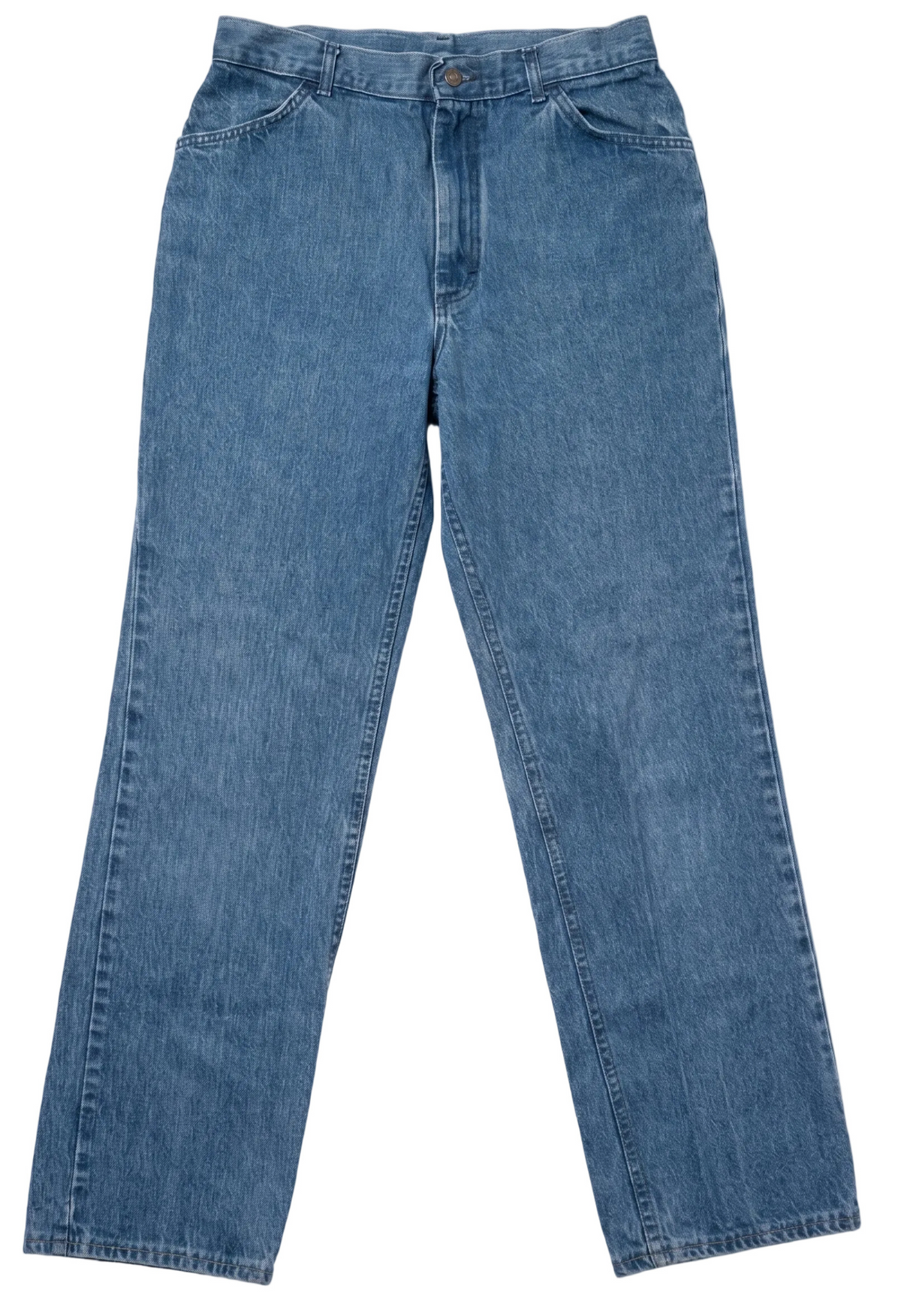 Lee Embroidered Pocket Vintage Medium Wash Jeans