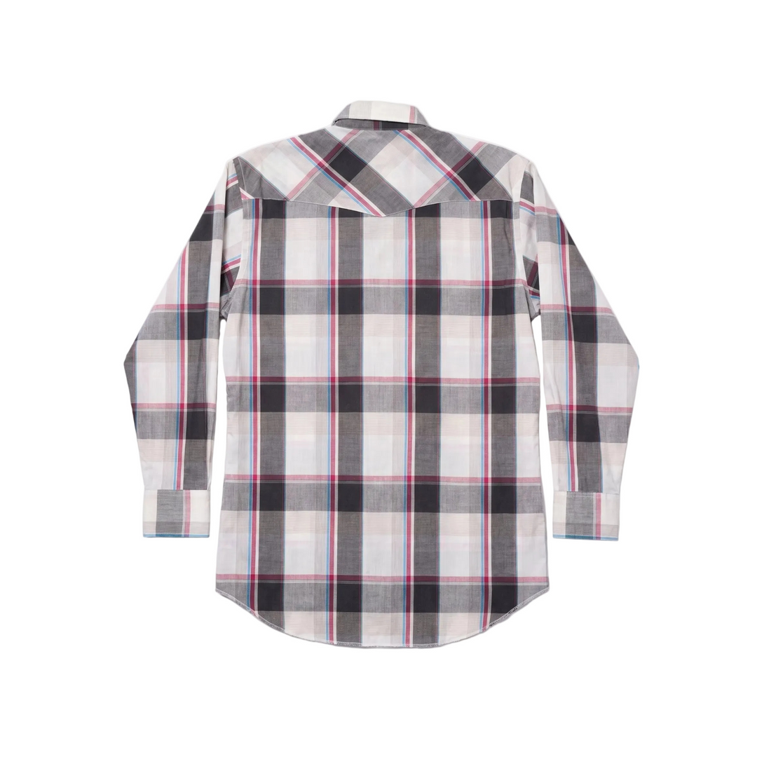 Vintage Wrangler Pastel Plaid Pearl Snap Western Shirt