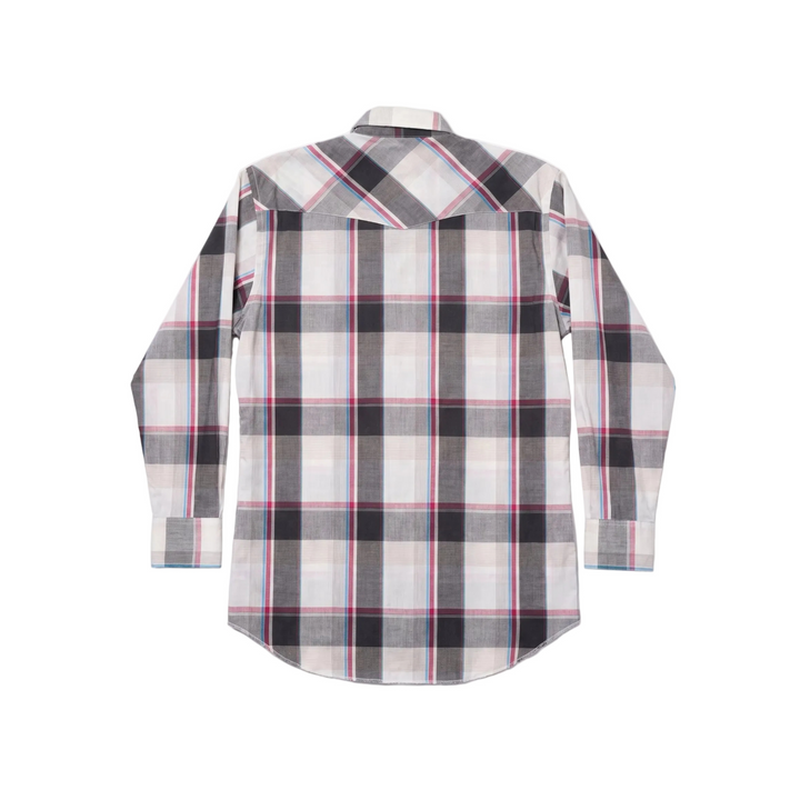 Vintage Wrangler Pastel Plaid Pearl Snap Western Shirt