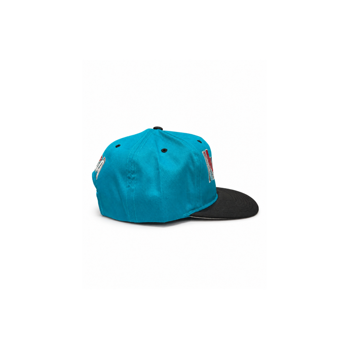 Teal &amp; Orange Miami Marlins Embroidered Flat Brim