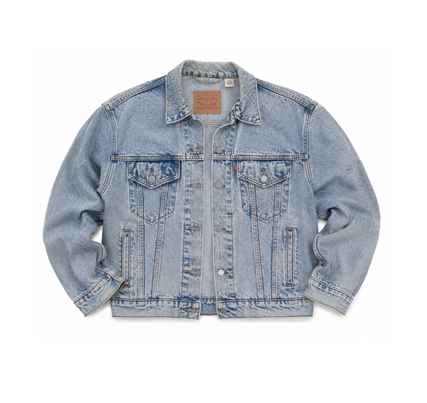 Vintage Levi's Light Wash Denim Trucker Jacket