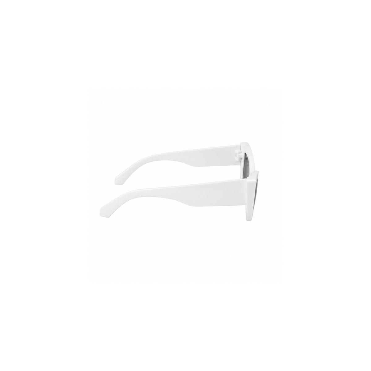 White Cat Eye Sunglasses