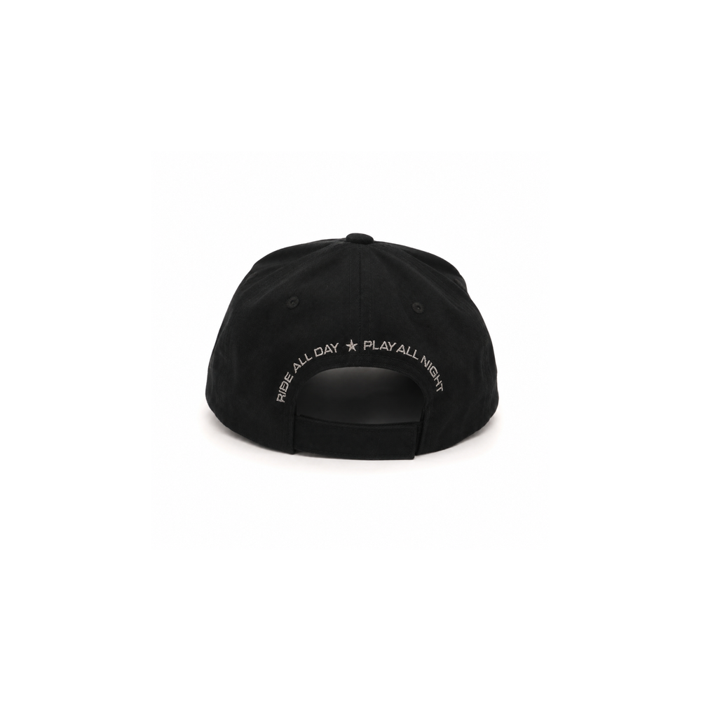 Tan & Black Harley Davidson 'Dice' Hat