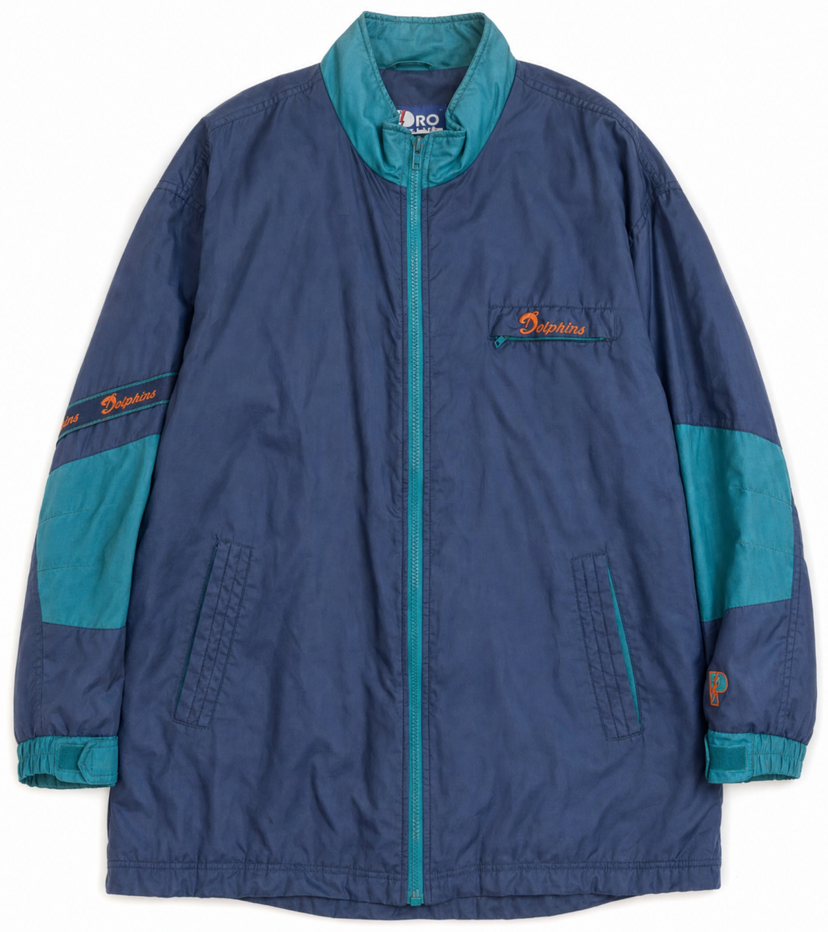 Vintage Dolphins Pro Player Middle-Weight Nylon Jacket