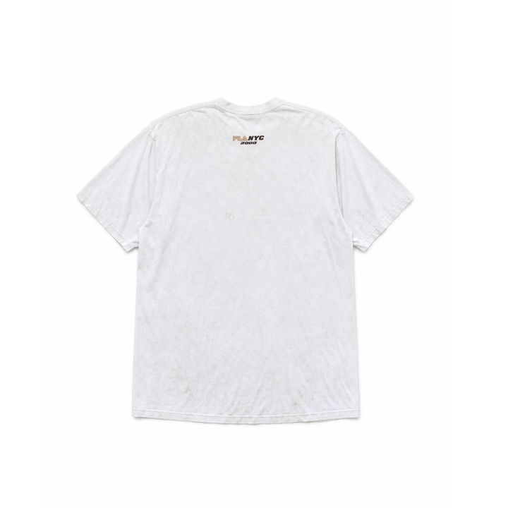 Vintage FILA Running NYC White Graphic T-Shirt