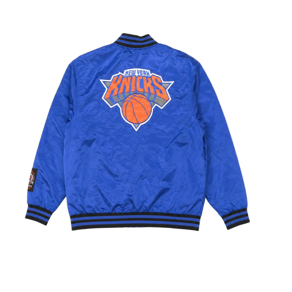 NY Knicks Blue Bomber Jacket