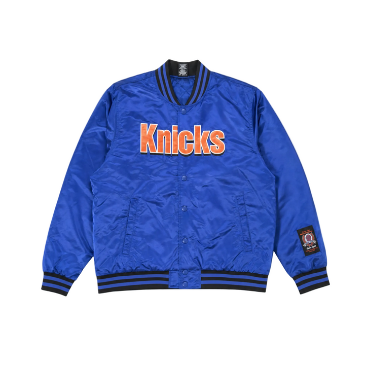 NY Knicks Blue Bomber Jacket