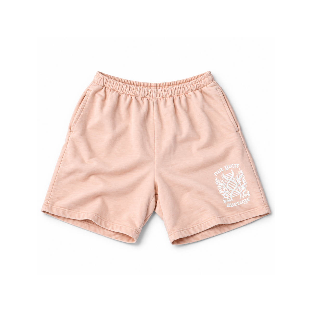 Not Your Average Drop Short - Washed Pink