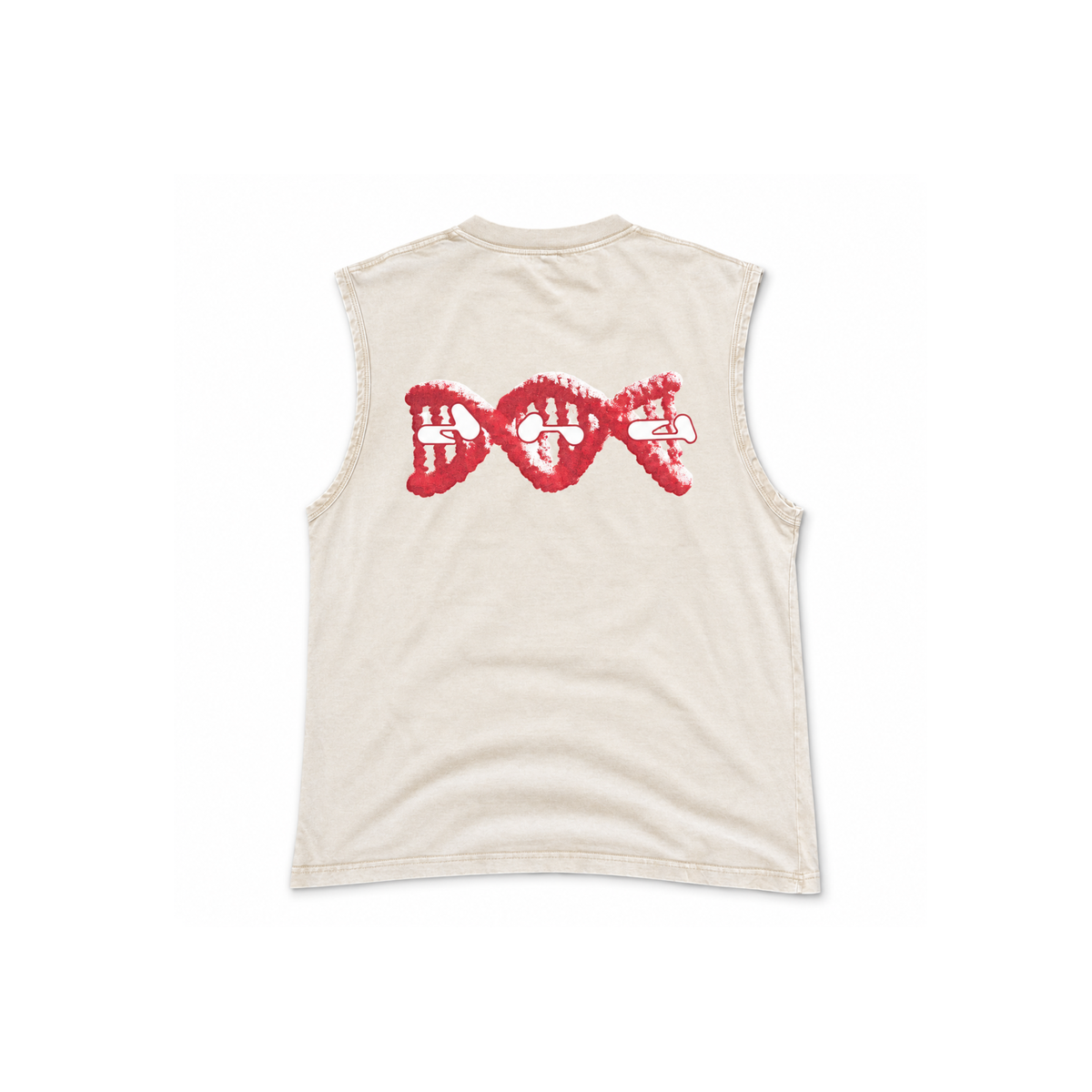 The Source Muscle Tee - Grain