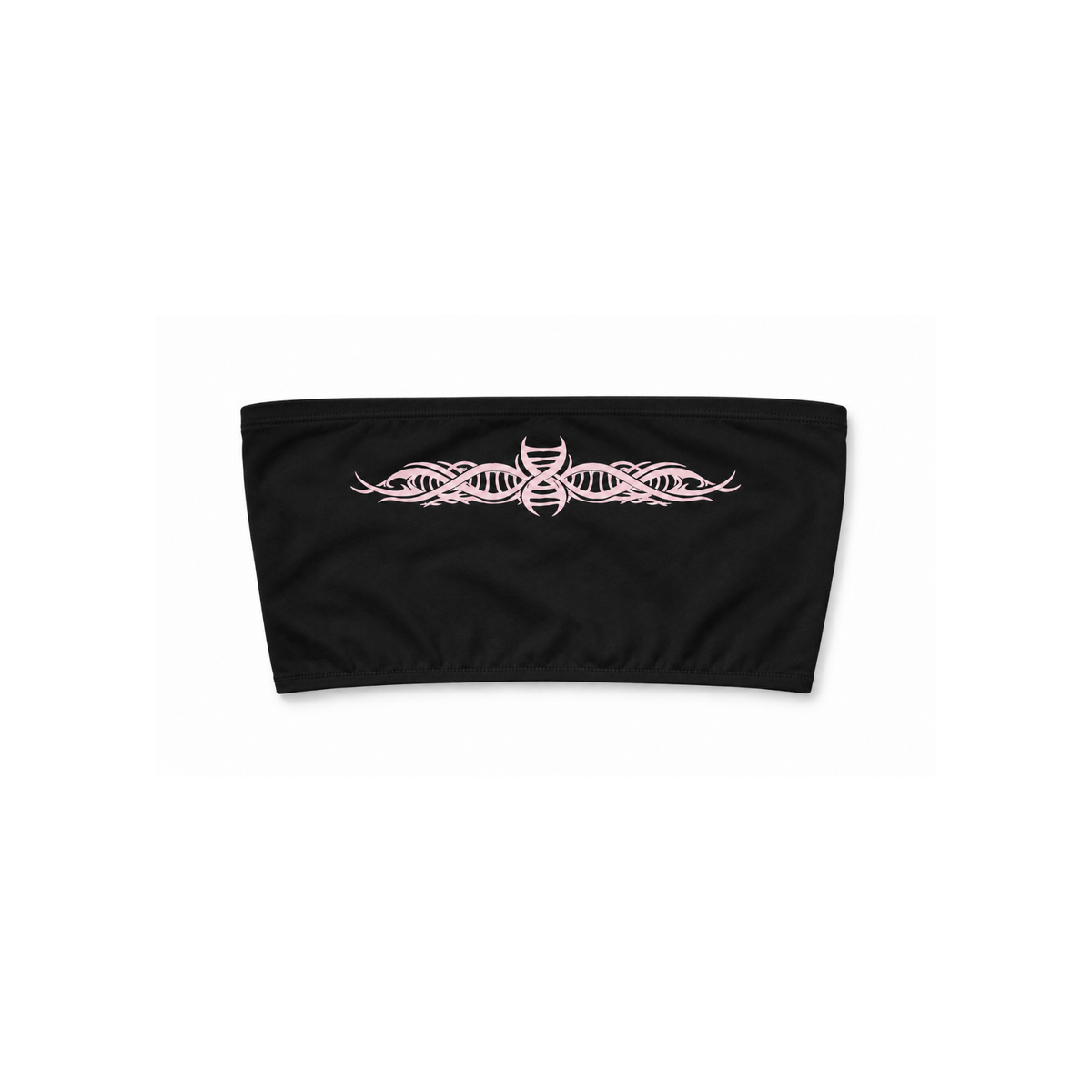 The Femme Crop Tube Top - CARBON