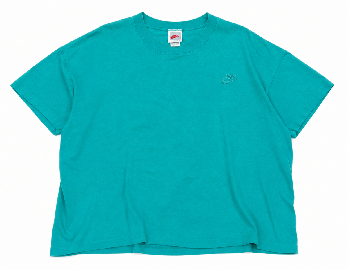 90s Nike Mini Swoosh Cropped T-Shirt