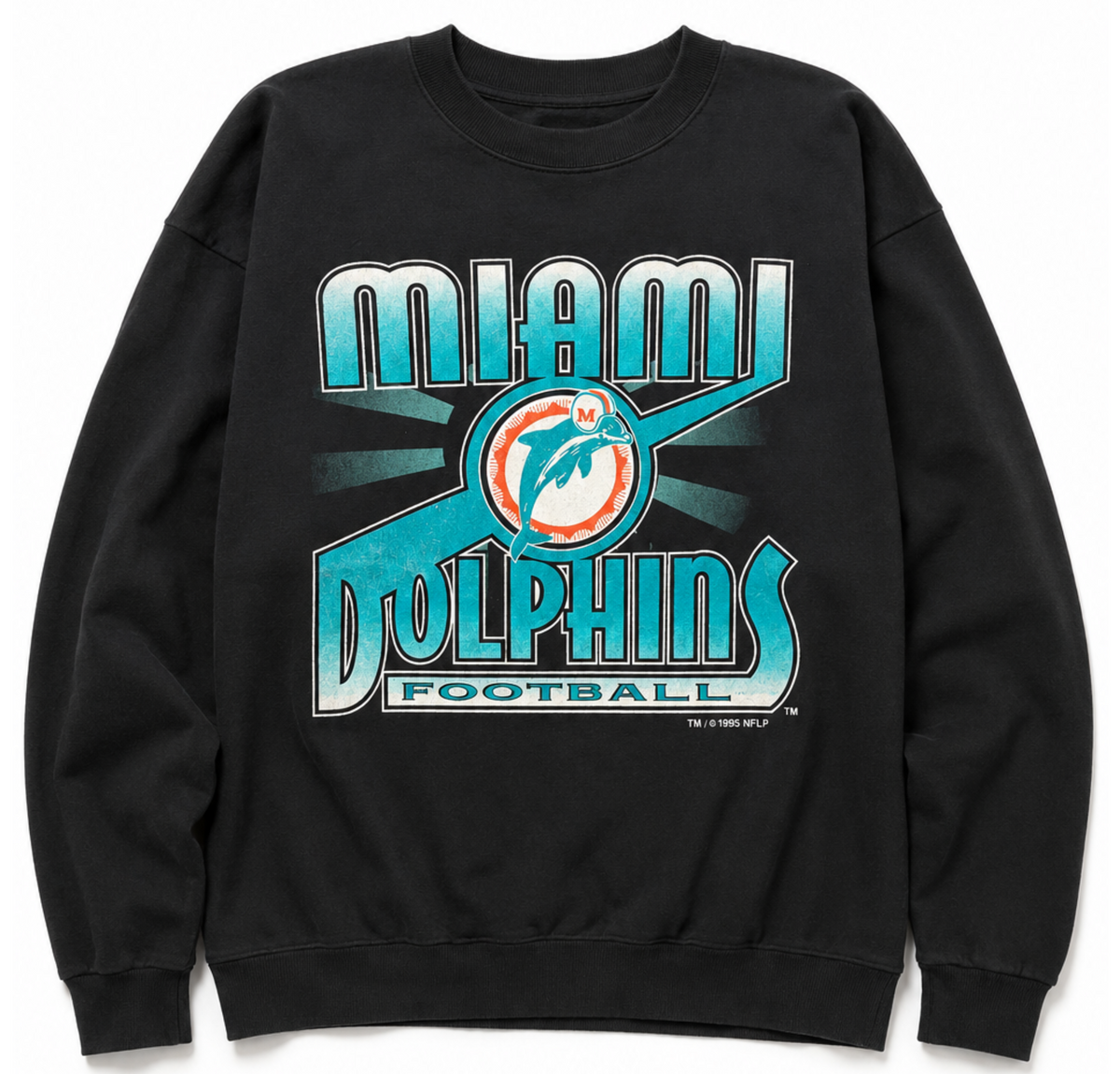 Vintage 90's NFL Miami Dolphins Crewneck