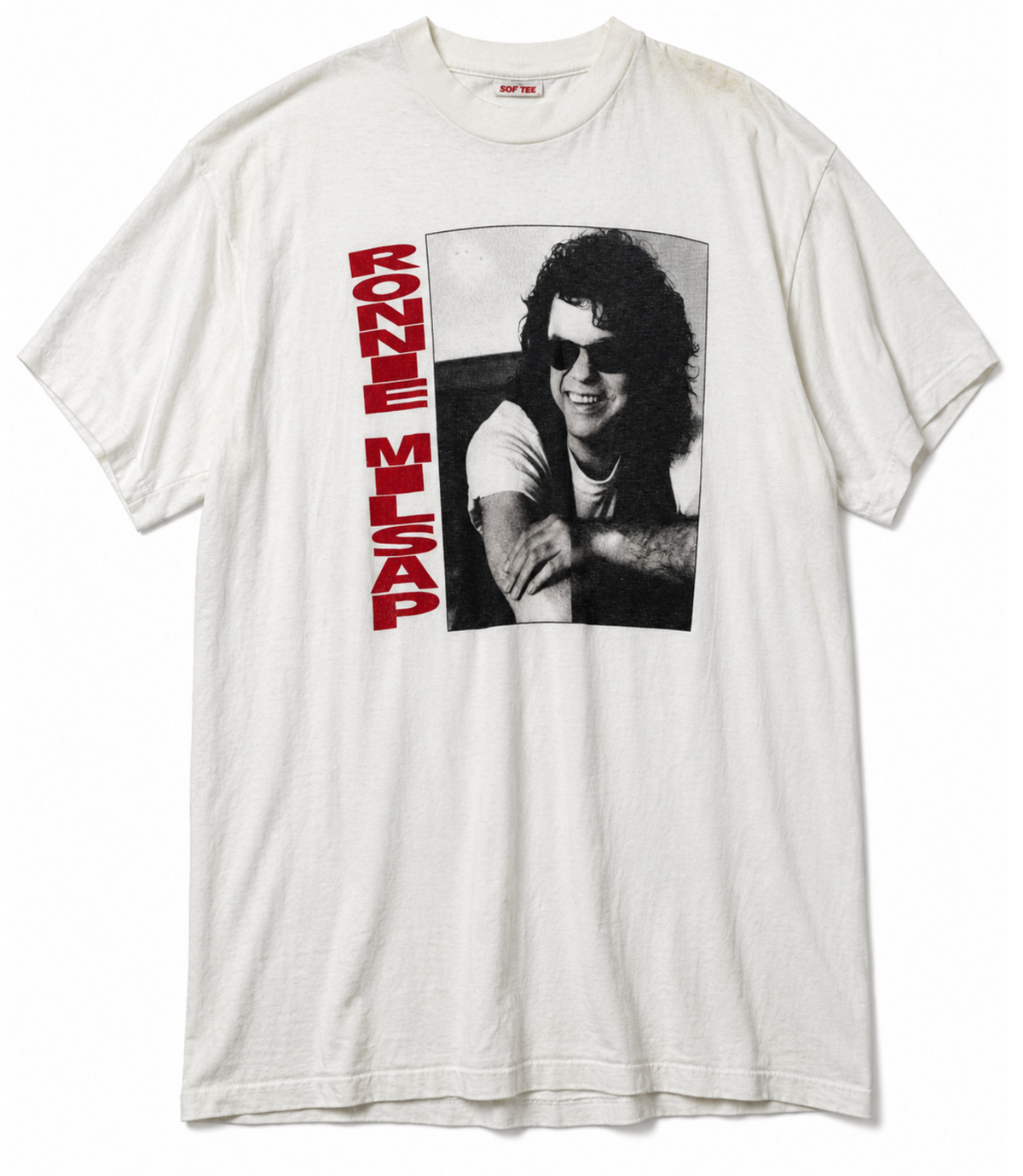 90s Ronnie Milsap Classic Country Music Portrait Tee