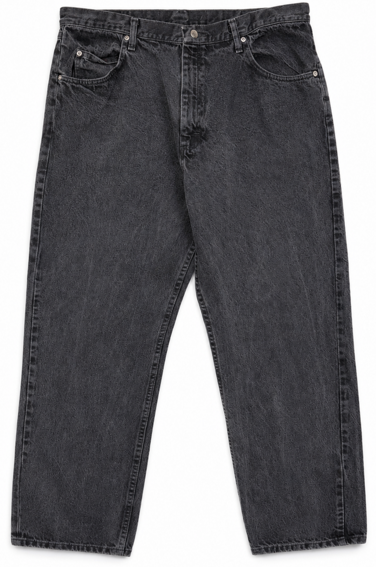 Wrangler Black Relaxed Fit Denim Jeans