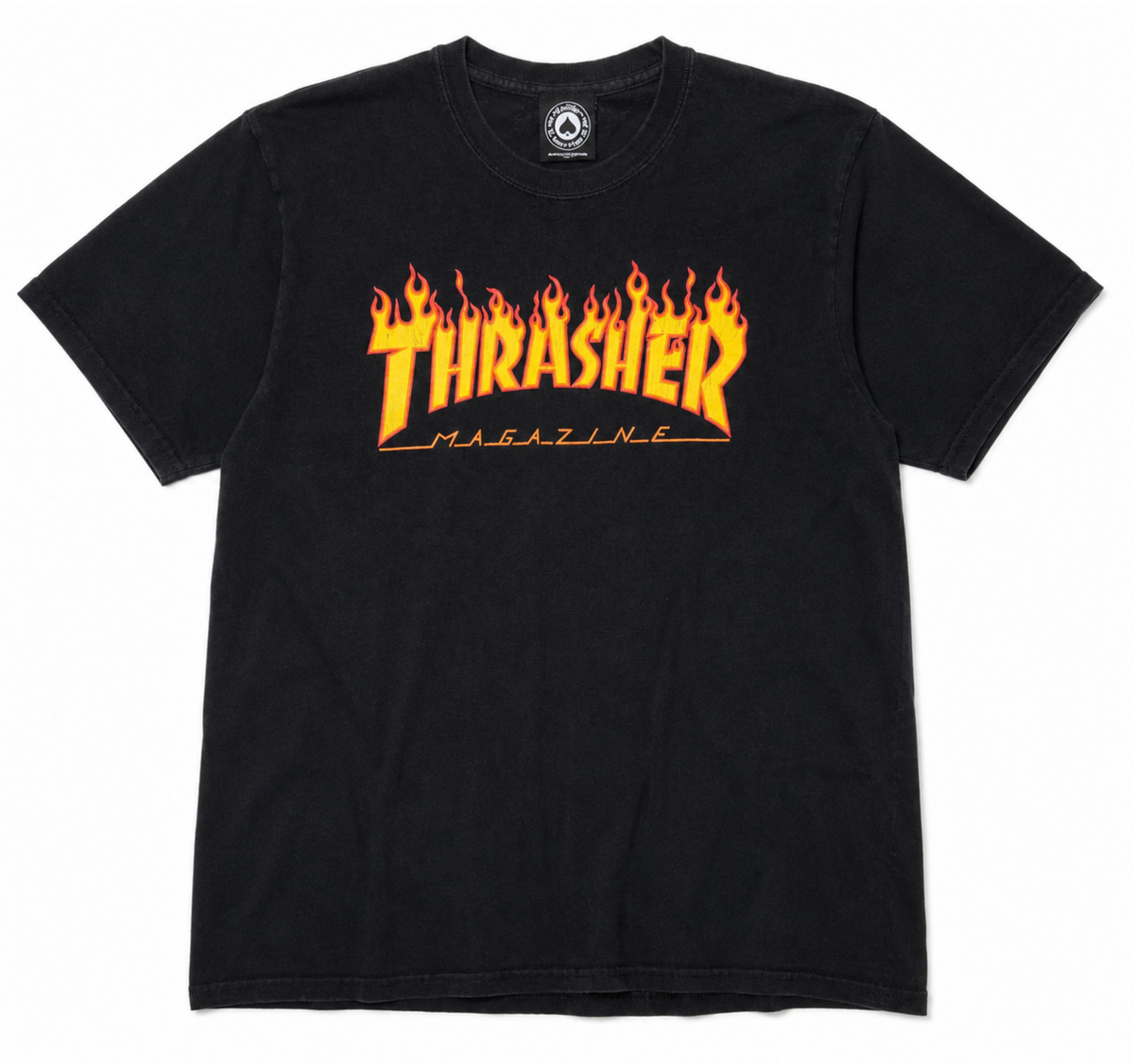 Vintage Flames 'Thrasher' Graphic T-Shirt