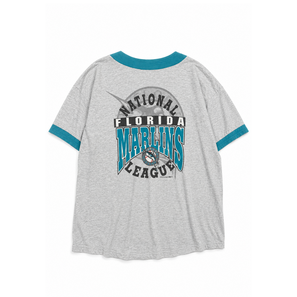 Vintage 1993 Florida Marlins Jersey Style T-Shirt