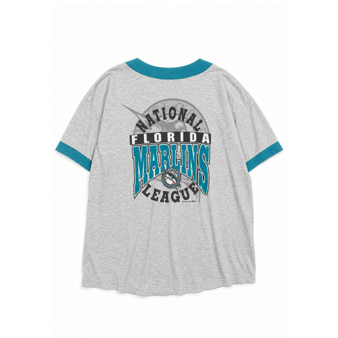 Vintage 1993 Florida Marlins Jersey Style T-Shirt