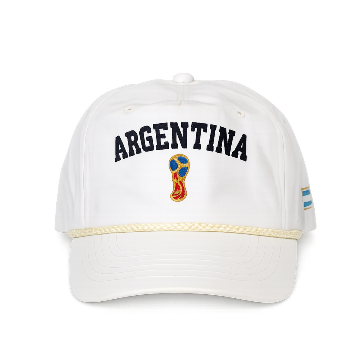 Vintage White Argentina World Cup Snapback