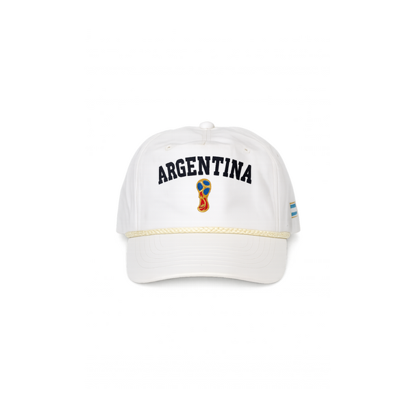 Vintage White Argentina World Cup Snapback
