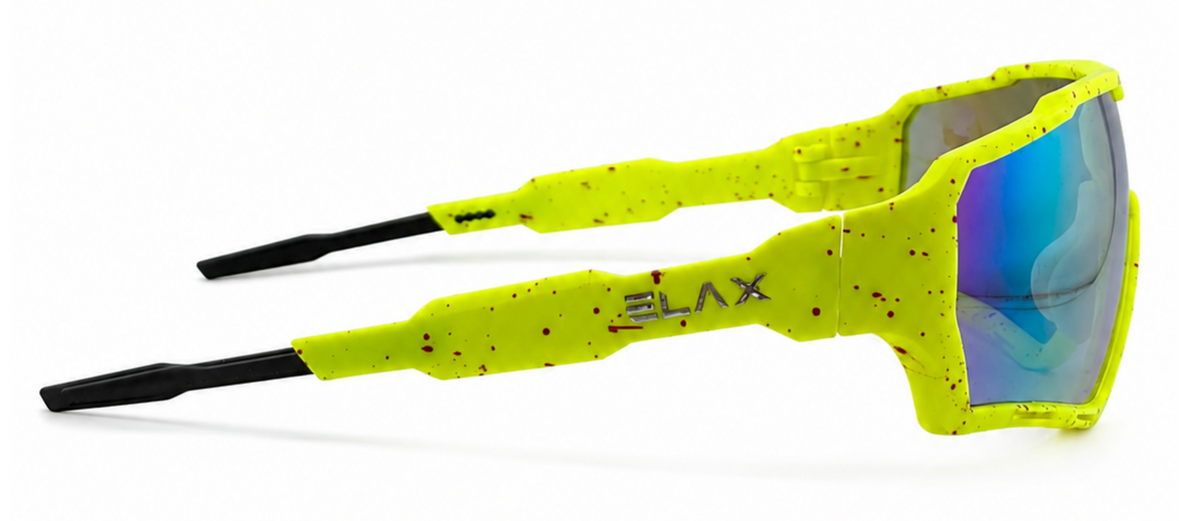 Neon Rush Shield Sunglasses