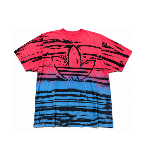 Vintage 90's Adidas Tie Die Trefol T-Shirt