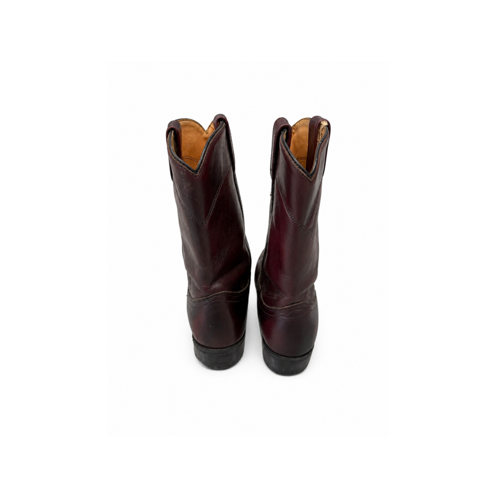 Brown Leather Cowboy Boots