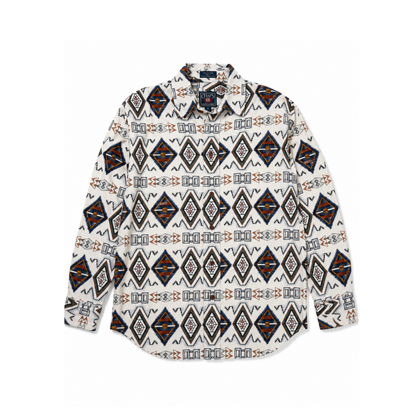 Chaps Ralph Lauren Tribal Long Sleeve Button Up