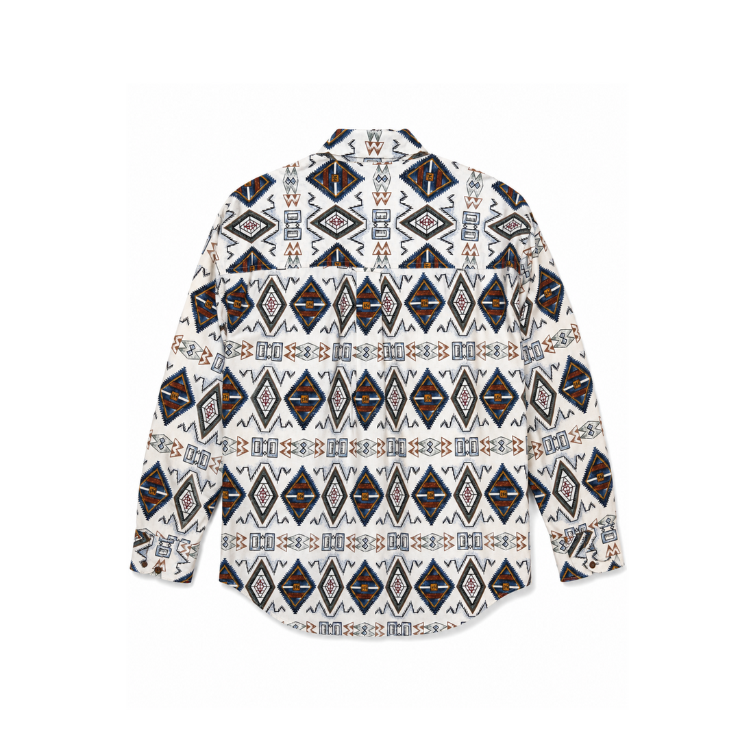 Chaps Ralph Lauren Tribal Long Sleeve Button Up