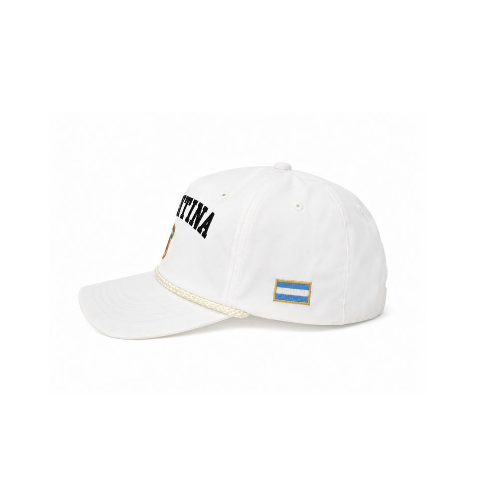 Vintage White Argentina World Cup Snapback