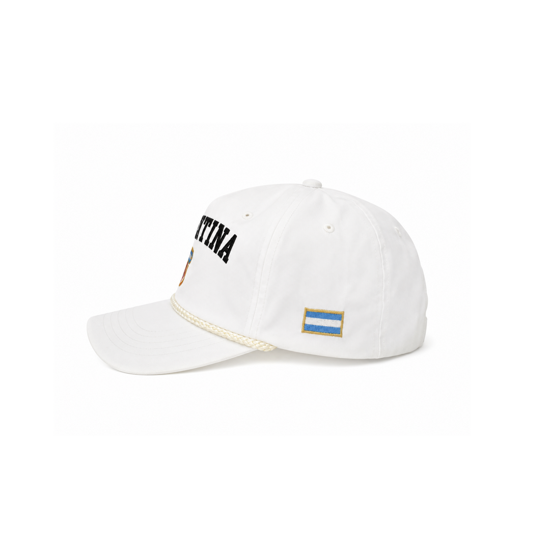 Vintage White Argentina World Cup Snapback