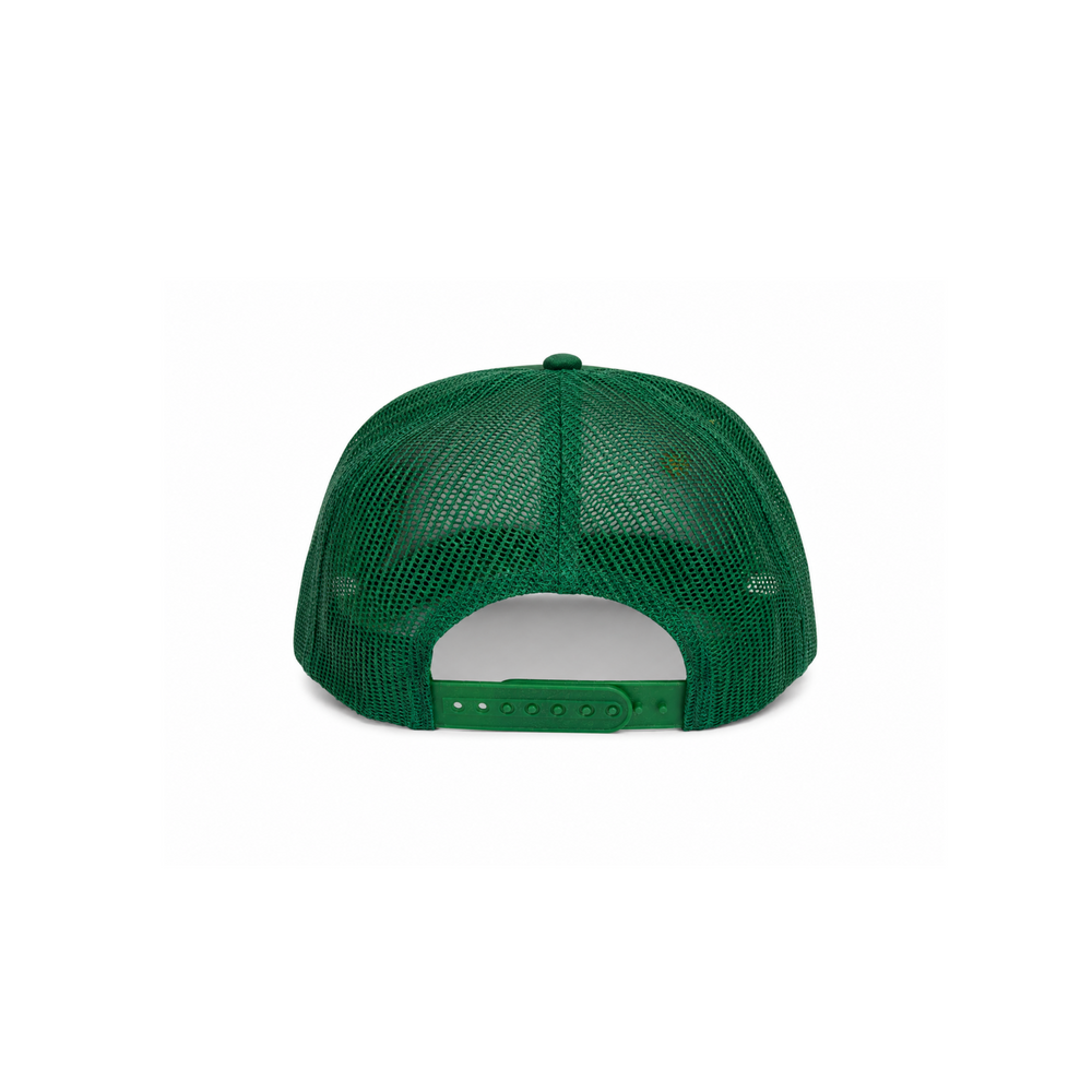 Green Guns N' Roses Patch Paint Splatter Trucker Hat w/ 3 Pins