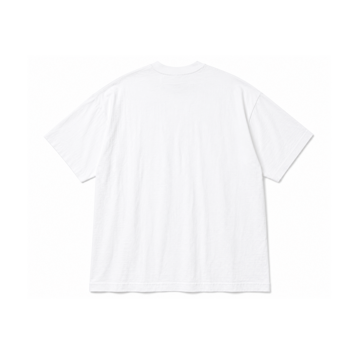 DNA Stitch Cropped T-Shirt - Chalk