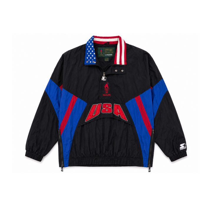 Vintage Starter Team USA Atlanta 1996 Olympic Games Pullover Jacket