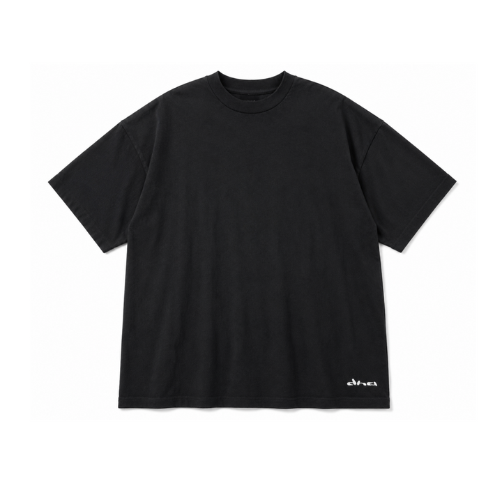 DNA Stitch Cropped T-Shirt - Carbon