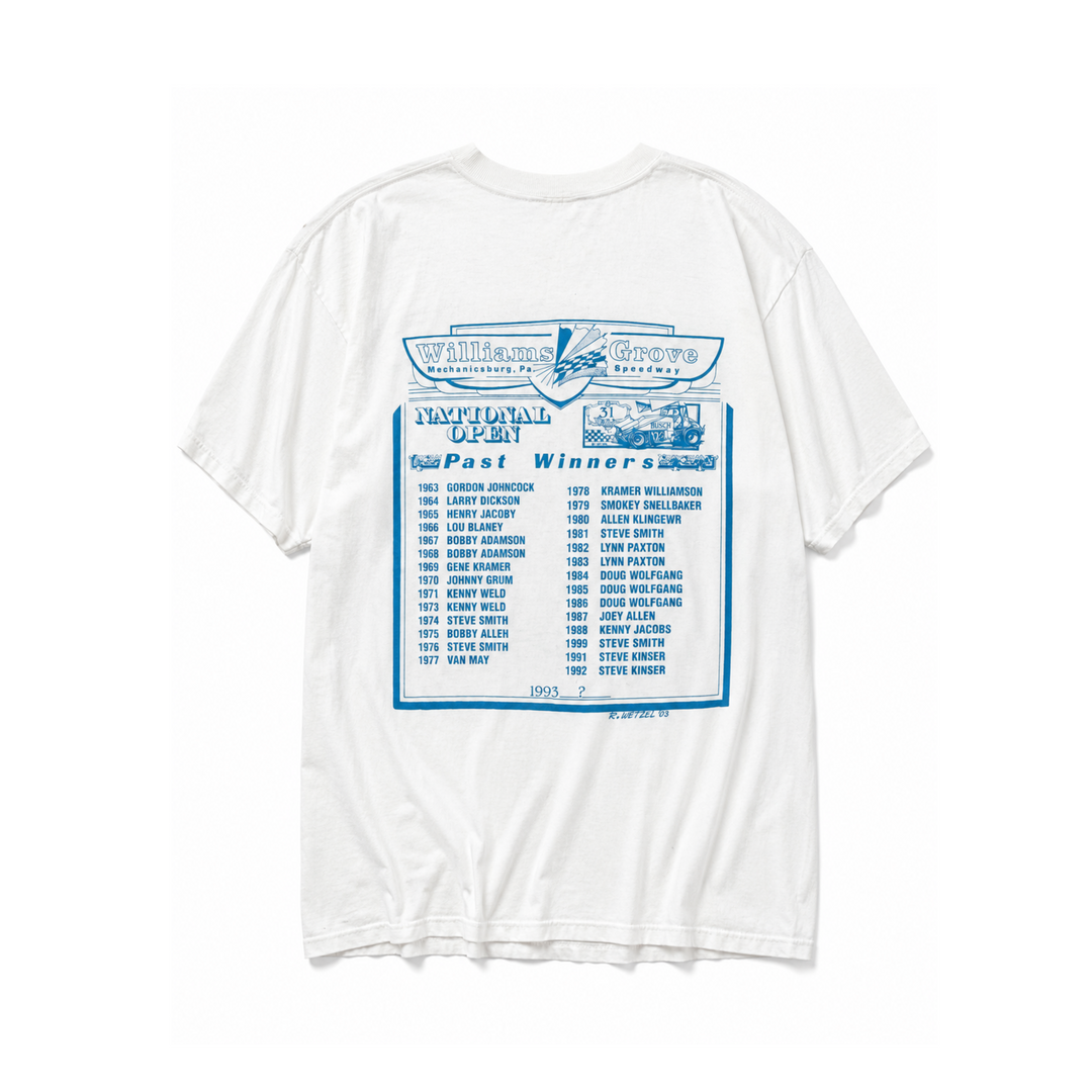 Vintage Williams Grove Speedway Graphic T-Shirt – 1993 Sprint Classic Tee