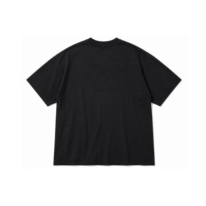 DNA Stitch Cropped T-Shirt - Carbon