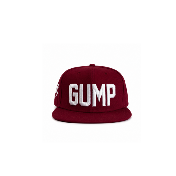 Vintage 1994 'GUMP' Deep Red Snapback Hat