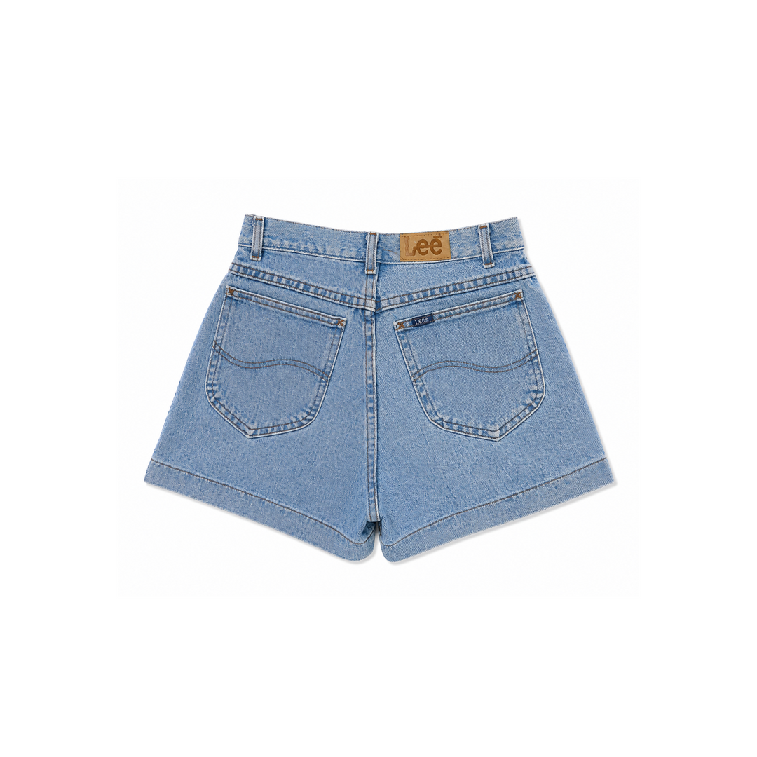 Lee Light Wash Vintage Cuffed Denim Shorts