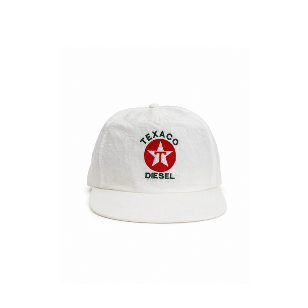 Cream 'Texaco Diesel' Crinkled Snapback