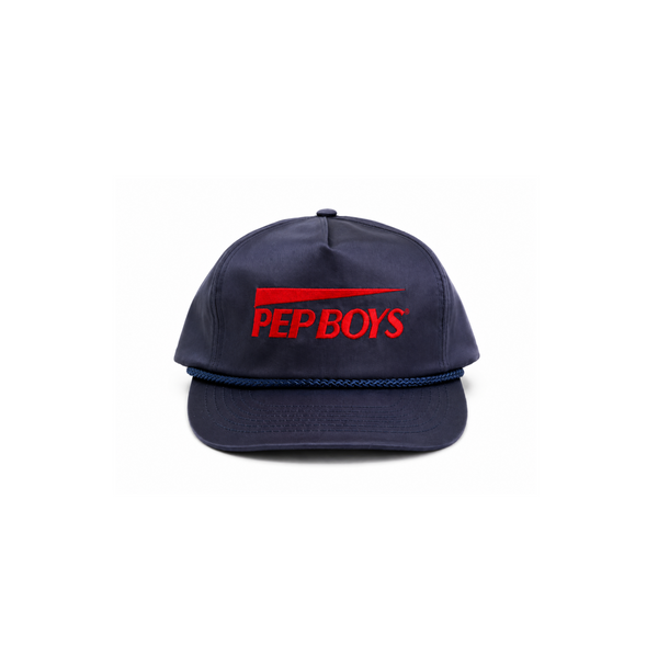 Vintage 'Pep Boys Auto Body Shop' Braided Cord Snapback Hat